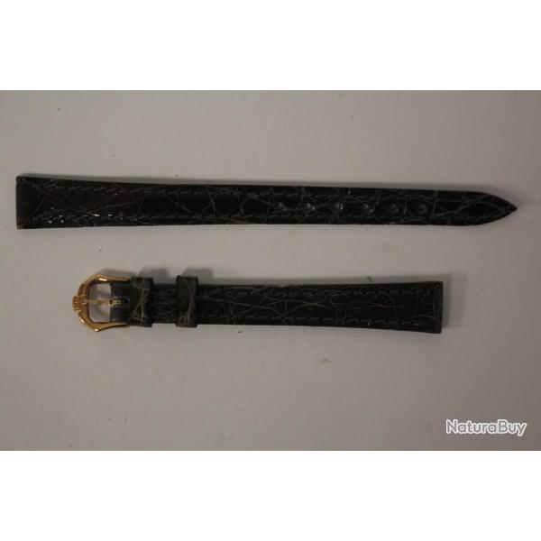 RAYMOND WEIL Bracelet pour montre croco gris 11 mm