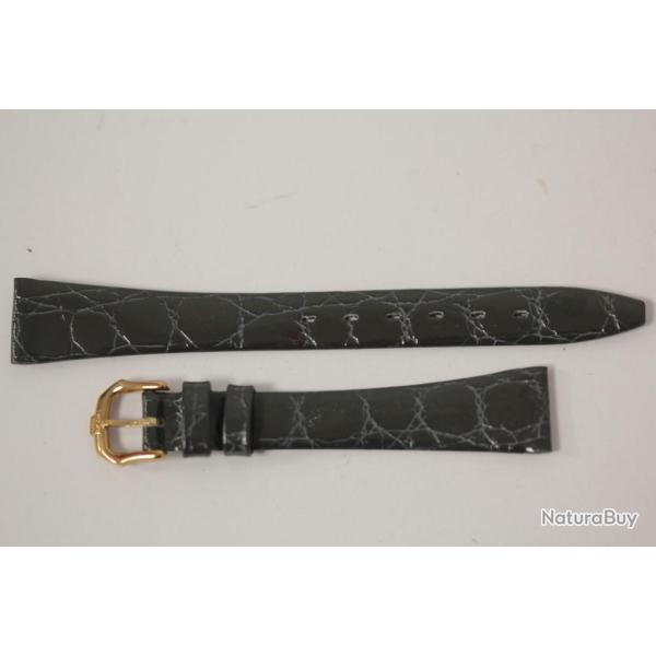 RAYMOND WEIL Bracelet pour montre croco gris 14 mm