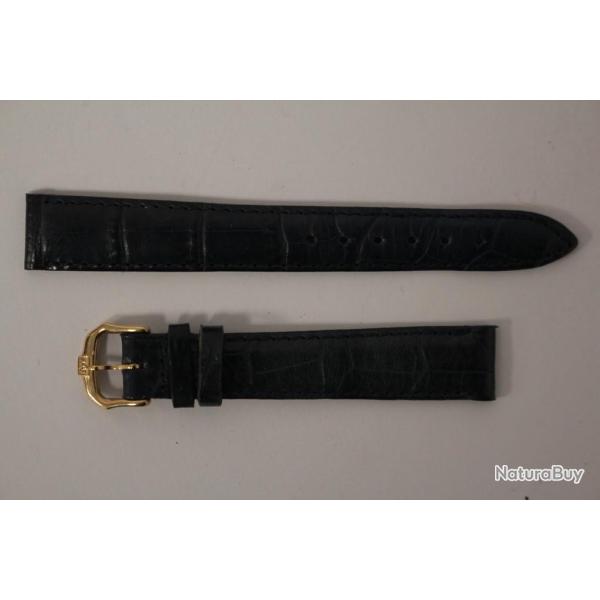 RAYMOND WEIL Bracelet pour montre croco bleu fonc� 14 mm