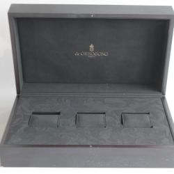 De GRISOGONO Grand écrin pour 3 montres