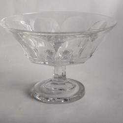 Coupe à fruits cristal XIXe siècle