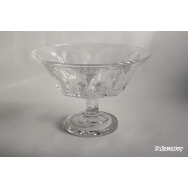Coupe � fruits cristal XIXe si�cle