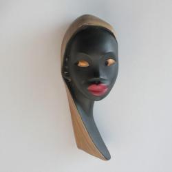 GOEBEL Hummel céramique Masque mural TMK-2 1960