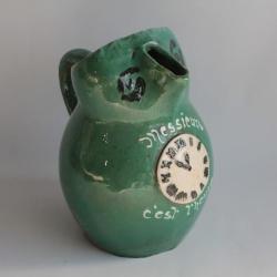 Pichet absinthe Messieurs c'est l'heure