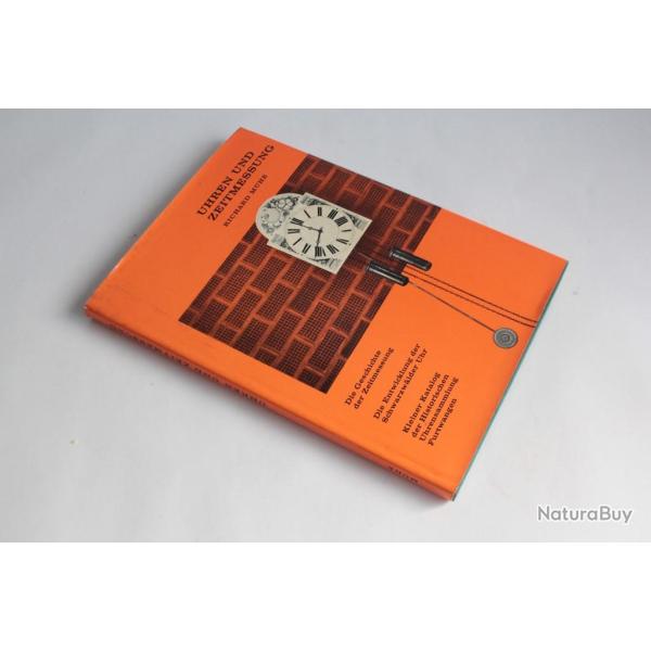 Livre Uhren und Zeitmessung Richard Muhe 1972 Horlogerie