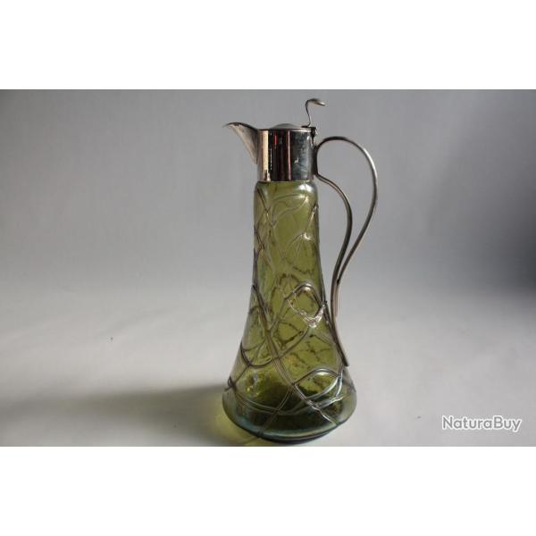 Aigui�re verre iris� Autriche Art Nouveau