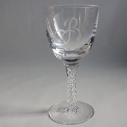 Verre à vin cristal Twist Bridge