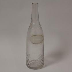 Ancienne bouteille verre émaillé Absinthe