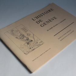 BD histoire de Genève Pierre Bertrand dessin Edouard Elzingre EO 1975