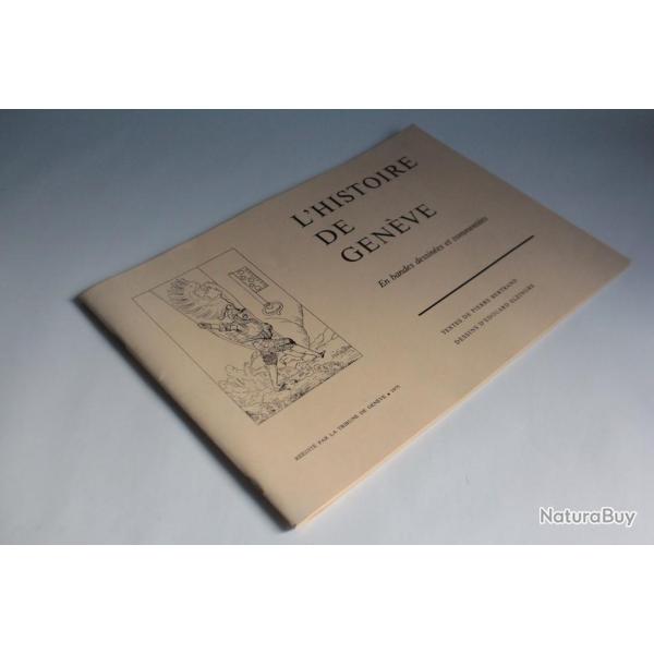 BD histoire de Genve Pierre Bertrand dessin Edouard Elzingre EO 1975