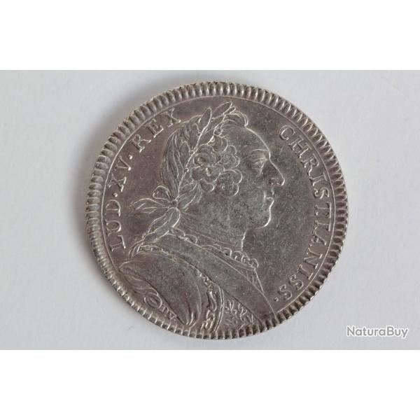 Jeton argent Louis XV Chambre du Commerce Bordeaux 1750