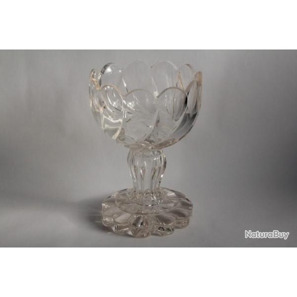 Coupe cristal taill Charles X