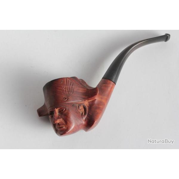 Pipe bois sculpt� Napol�on Courrieu Cogolin