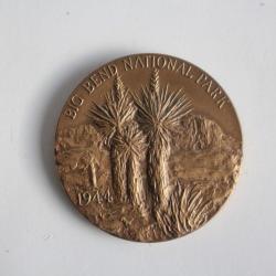 Jeton souvenir am&eacute;ricain centenaire des parc nationaux Big Bend 1972