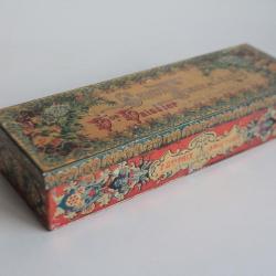Boîte à savon tôle lithographiée Savon fleur du Lékélé Vassier