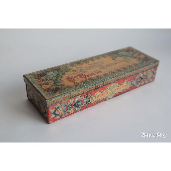 Bo�te � savon t�le lithographi�e Savon fleur du L�k�l� Vassier