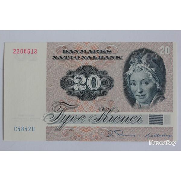 Billet 20 Kroner Danemark type 1972-1979 neuf