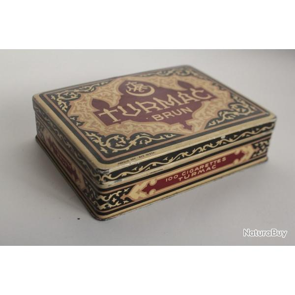 Bo�te � Cigarettes t�le Turmac Brun