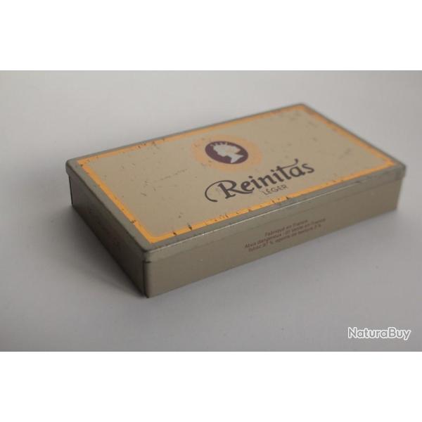 Boite a cigarettes t�le lithographi�e Reinitas