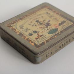 Boîte à cigarettes en tôle lithographiée ED.LAURENS Le Khédive