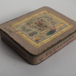 Boîte à cigarettes en tôle lithographiée ED.LAURENS Le Khédive