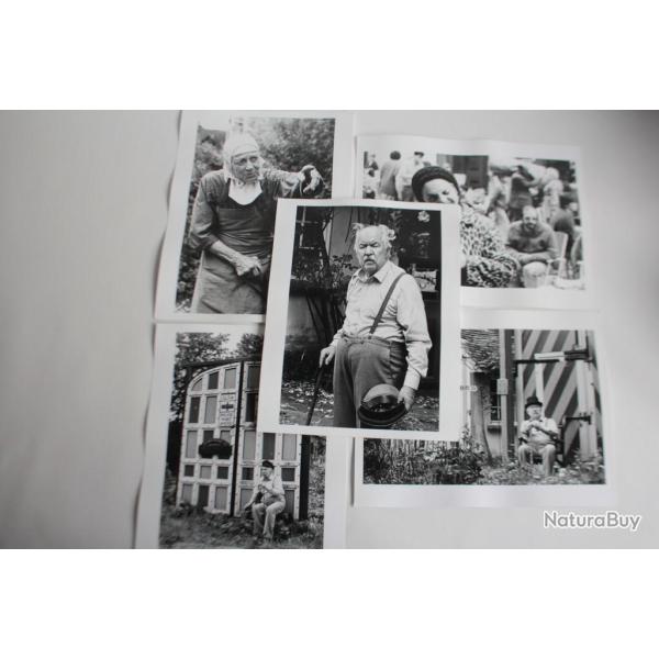 Lot 5 Photographies d'art JAN NEUMAN portraits de personnes �g�es