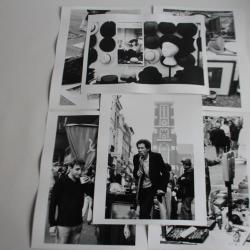 Lot 6 Photographies d'art JAN NEUMAN marché aux puces / brocante