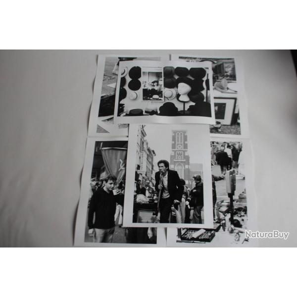 Lot 6 Photographies d'art JAN NEUMAN march� aux puces / brocante