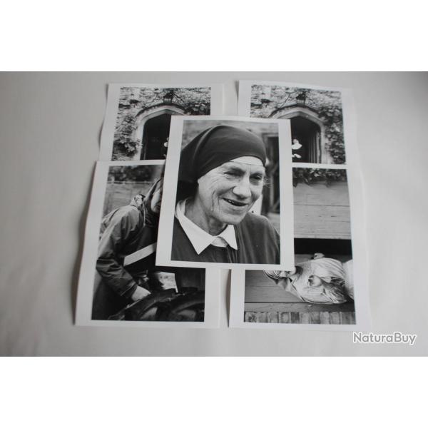 Lot 5 Photographies d'art JAN NEUMAN portraits de religieuses