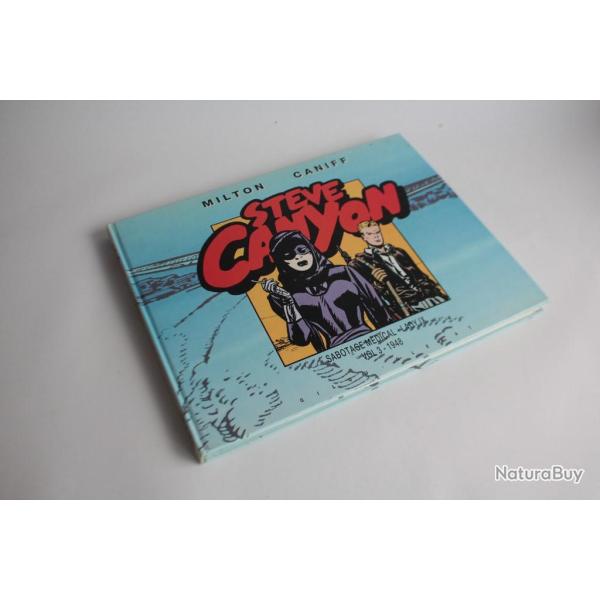 BD Steve Canyon Intgrale III sabotage mdical Milton caniff 1989