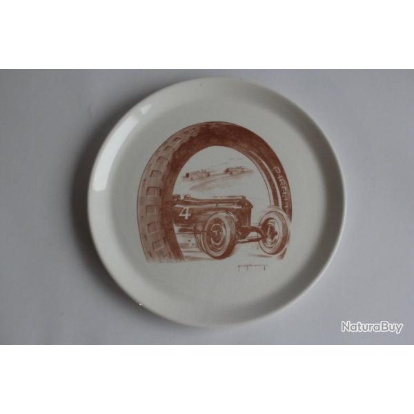 Assiette publicitaire Pirelli LUNEVILLE Keller & Gu�rin Automobile