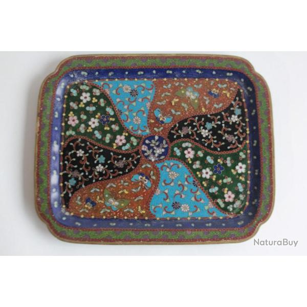 Plateau maux cloisonns Japon