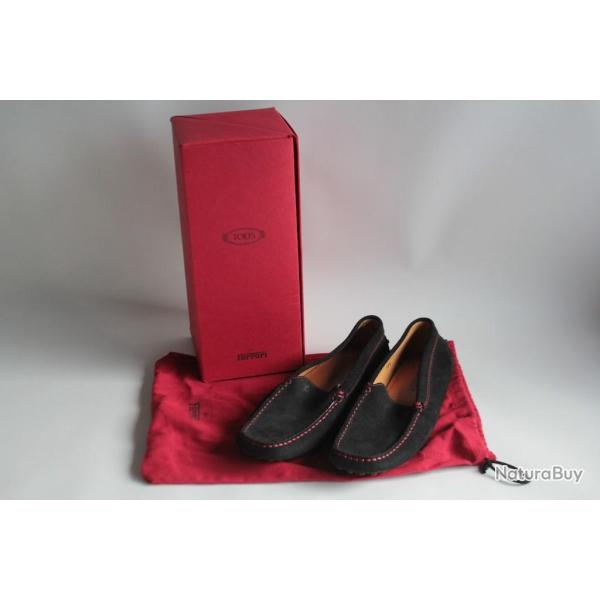 TOD'S FOR FERRARI Mocassins �dition limit�e T38,5