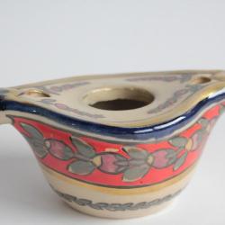 Encrier céramique Alfred Renoleau Art déco