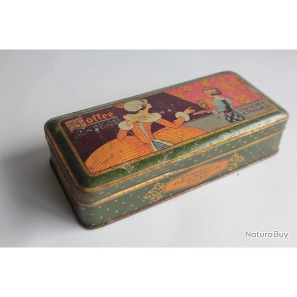 Bo�te � caf� t�le Coffee au sel naturel Vichy Etoiles