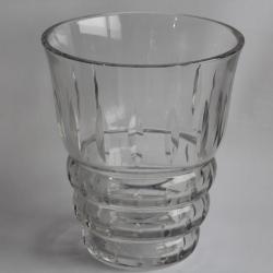 BACCARAT Grand Vase cristal taillé Art déco