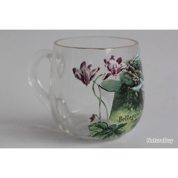 Verre de cure �maill� Bellegarde Ain