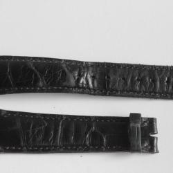 A. LANGE & SOHNE Bracelet montre croco noir 20 mm