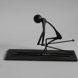 Sculpture Horseshoe nail figure handcrafted in australia R.K. Graham