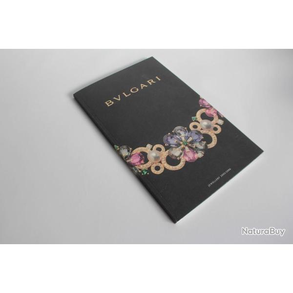 Livre BULGARI Jewellery 2005/2006 + liste de prix