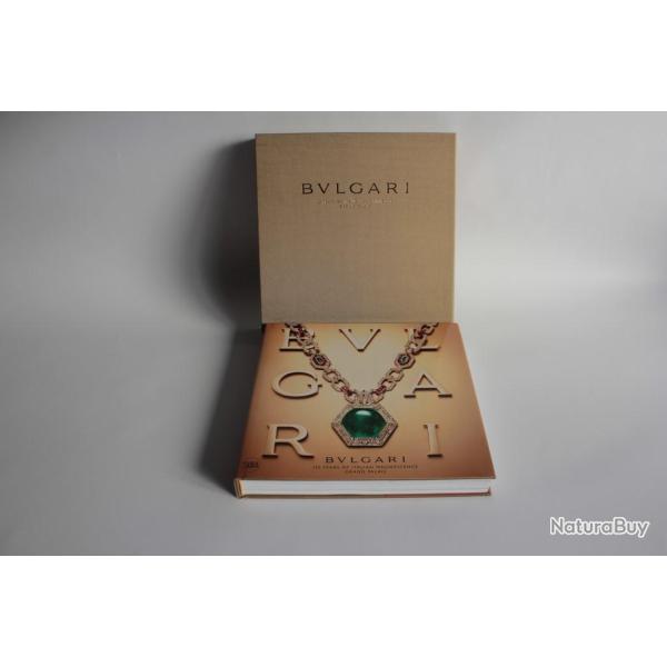 Livre BULGARI 125 Years of Italian Magnificience Grand Palais