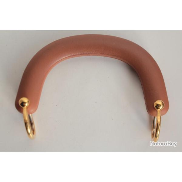 BURBERRY Poign�e Sac � main cuir marron