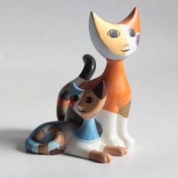 GOEBEL Chats Amico Amica porcelaine Rosina Wachtmeister Allemagne