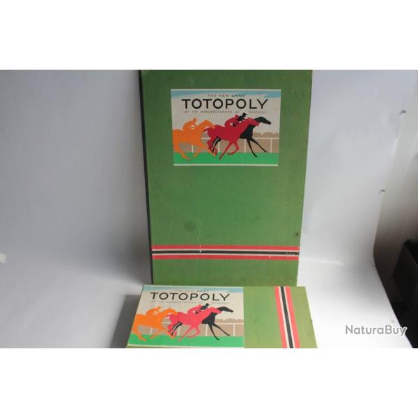 Jeu de soci�t� Totopoly the new game Monopoly 1939