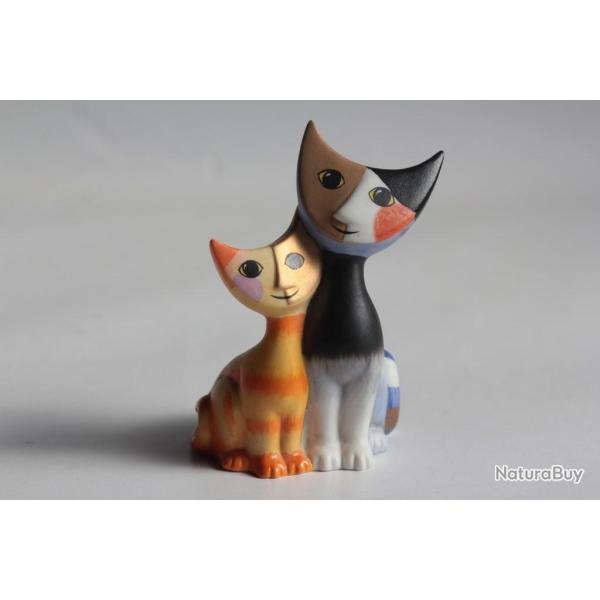GOEBEL Chats Serafino Serafina porcelaine Rosina Wachtmeister Allemagne