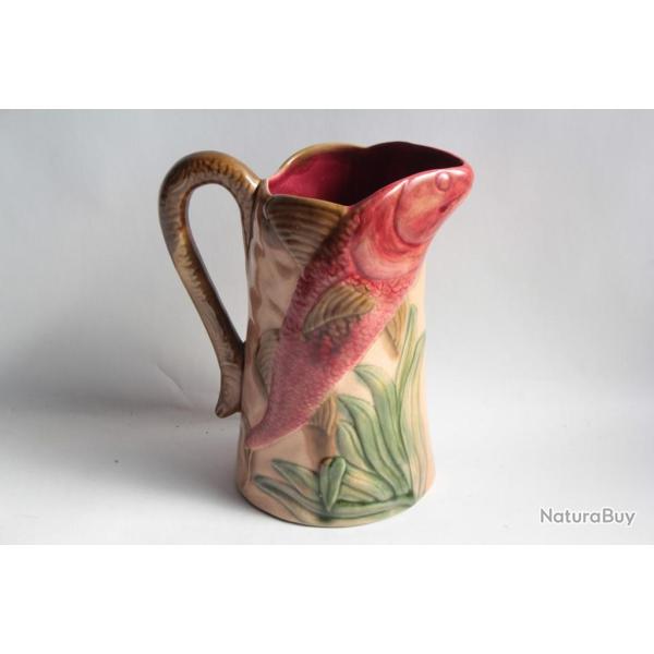 Pichet barbotine Poisson Po�t Laval