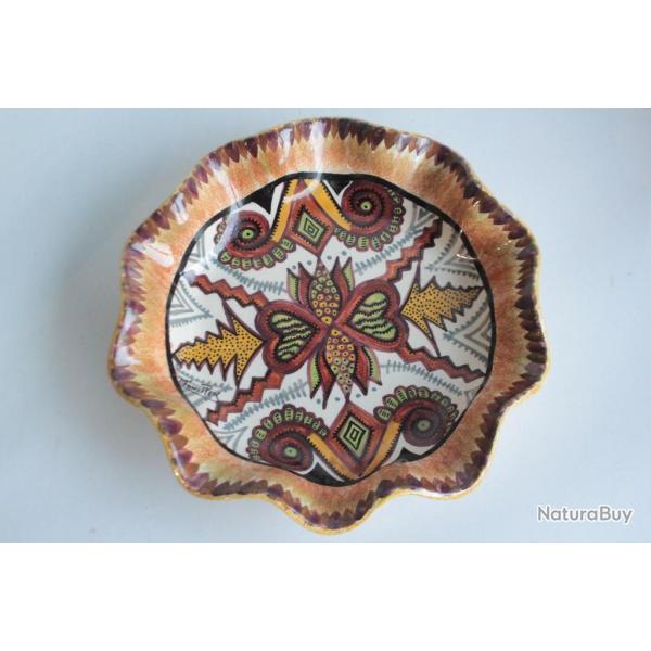 Plat c�ramique Paul FOUILLEN Quimper