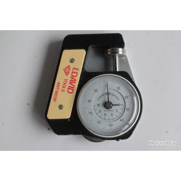 Instrument de mesure I.David Tools Antwerp Mesureur taille diamants