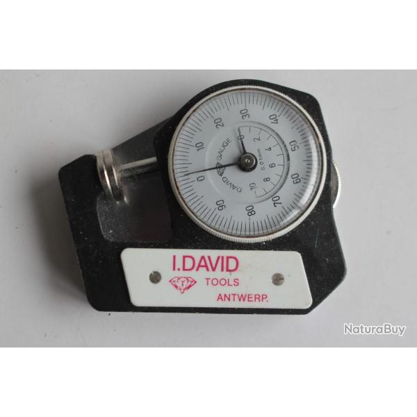 Instrument de mesure I.David Tools Antwerp Mesureur taille diamants