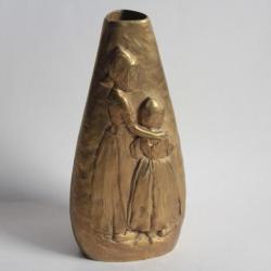 Bronze Peter TERESZCZUK Femme partiellement nue Art nouveau